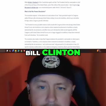 War Powers Explained - US Military Action Without Declaration