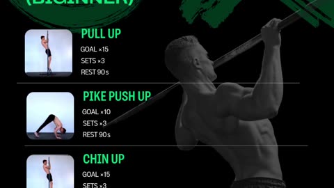 Calisthenics - Upper Body Workout (Beginner)