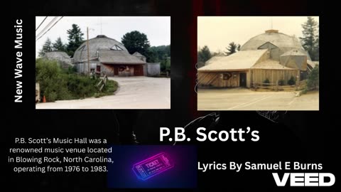 "P.B. Scott’s" Lyrics By Samuel E Burns