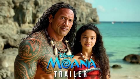 Moana Live Action (2025) – First Trailer _ Dwayne Johnson, Catherine Laga'aia _ Concept Trailer