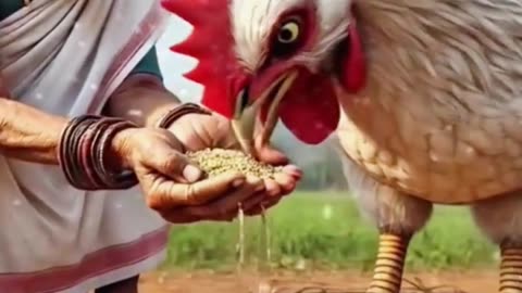 Grandma Hurt Her Hen Every Day… 🐔💔 But One Day, The Hen Saved Her Life ❤️