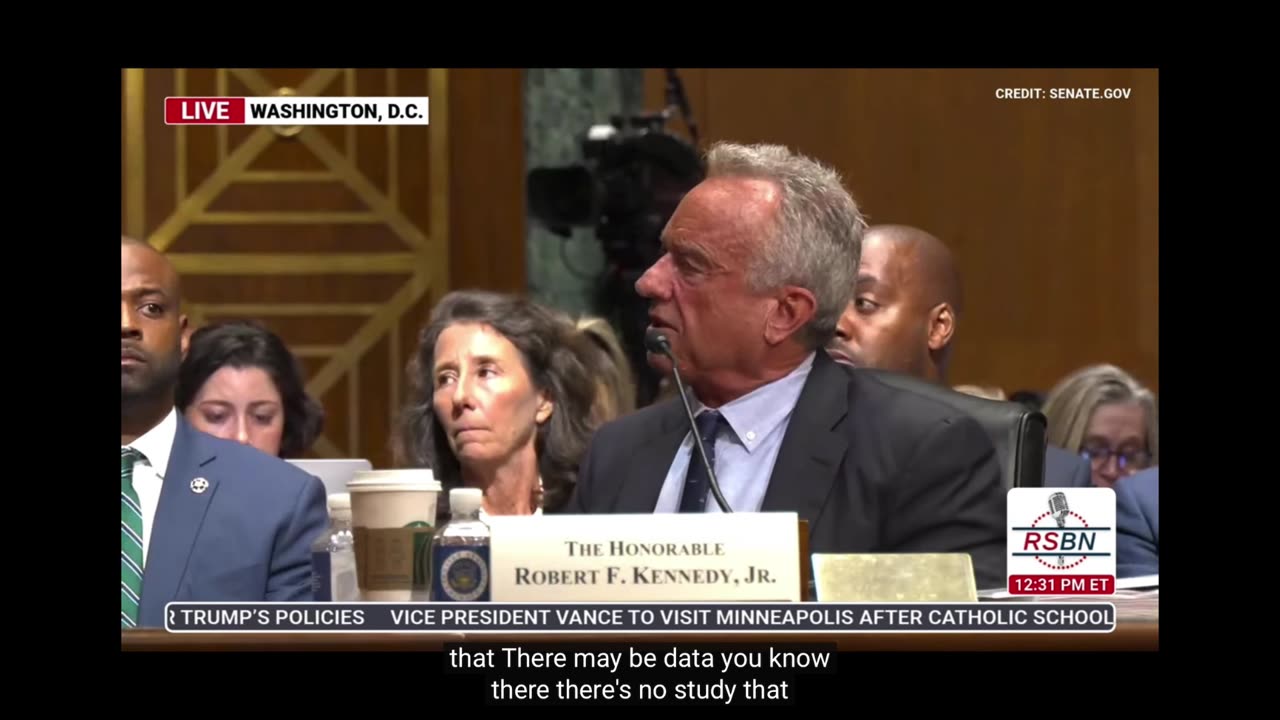 RFK Jr. Testifies before Senate Finance Committee - 9/4/25 PART 2 of 2