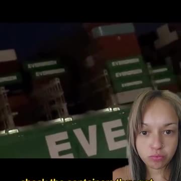 #evergreen #human #trafficking - Well, this one slipped by everybody. Evergreen shipping container