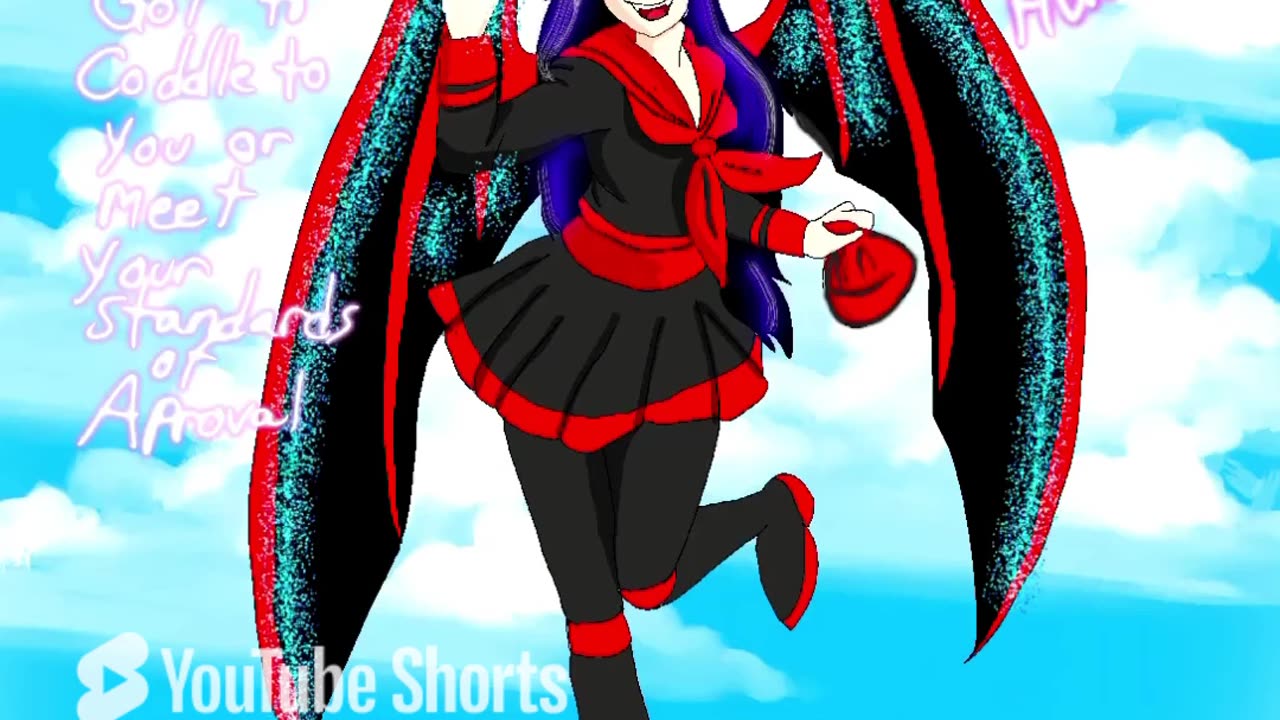 Oc speedpaint vampire with fairy dust