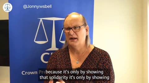 "Sophie" is a "speak out champion" for the Crown Prosecution Service