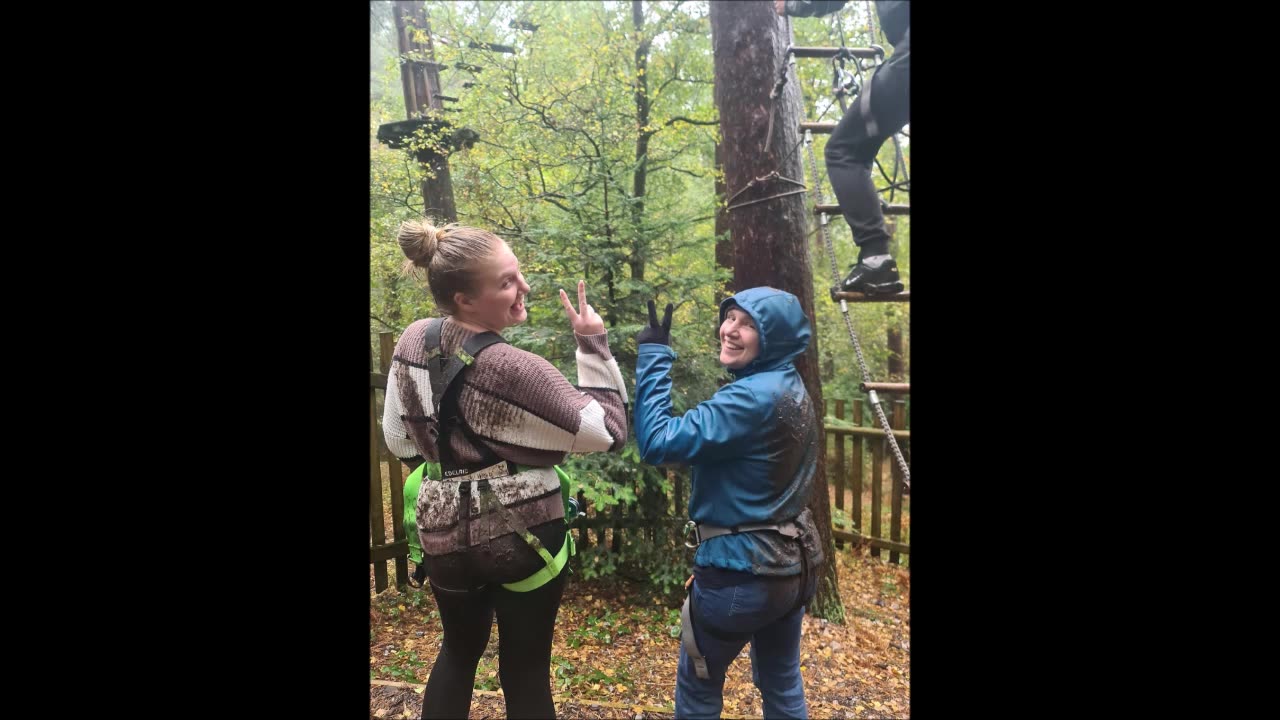 😈 Ewka z dziećmi w parku linowym 😁 - 19.10.2025