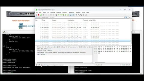 Juniper Routing: How to configure basic IS-IS on a Juniper Junos device