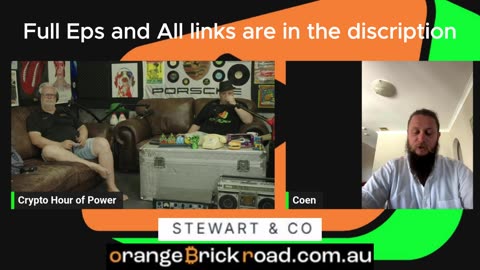 I sat down with Stewart from Stewart & Co. To explored his elite crypto mentorship programs