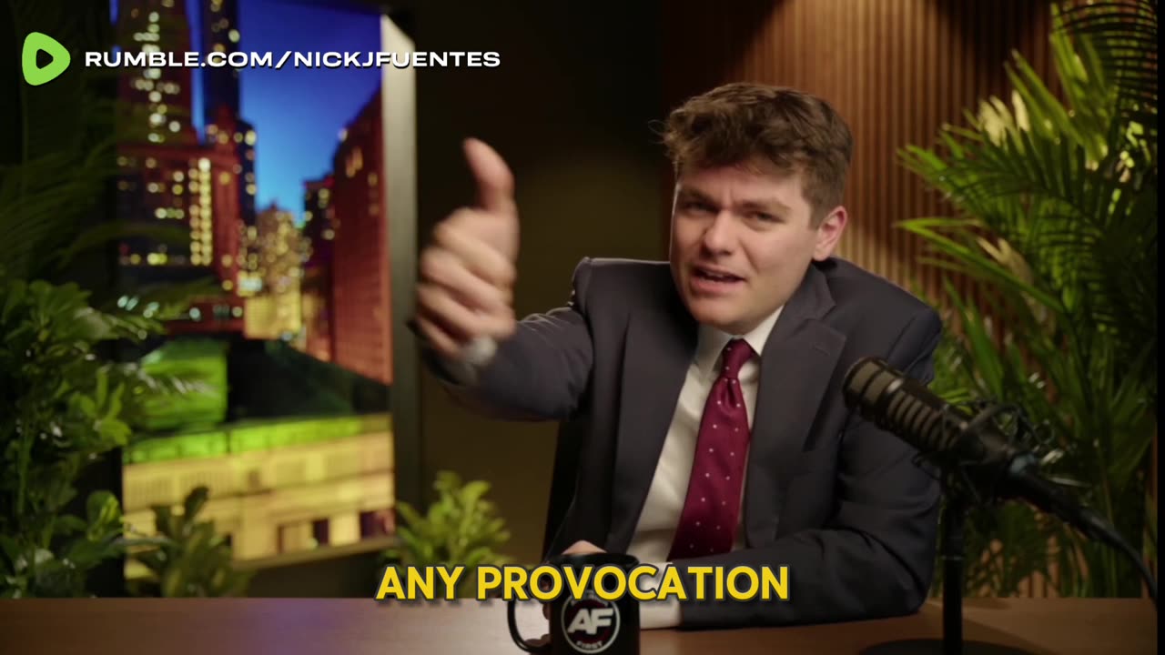 We are on the precipice of a war with Iran - Nick Fuentes