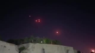 Iran's Revolutionary Guards launched missiles from missile bases in Tehran and Kermanshah