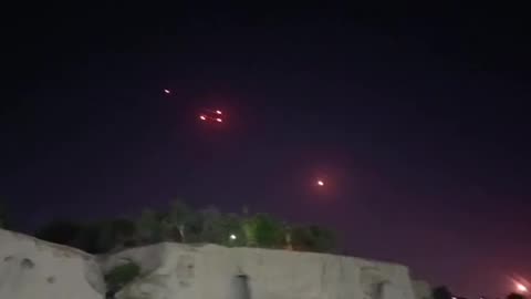 Iran's Revolutionary Guards launched missiles from missile bases in Tehran and Kermanshah