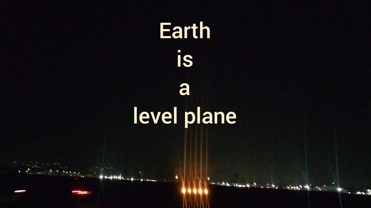 Earth is a level plane