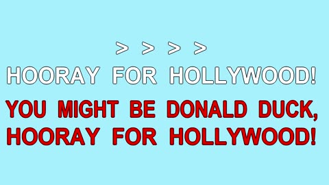 Hooray For Hollywood! (1937)