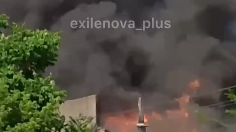 🔥👀 Melitopol. Fire at the "Gidromash" Plant! ‼️