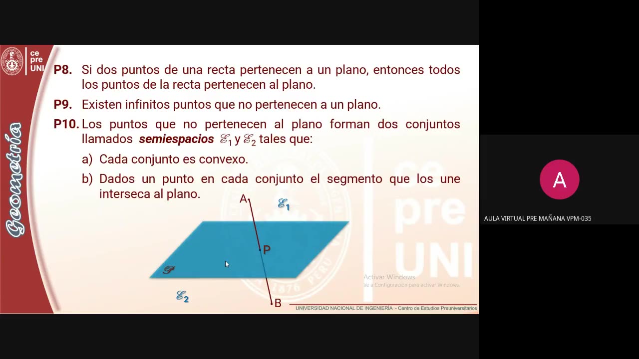 CEPRE UNI 2022 - 1 | Semana 12 | Geometría S2