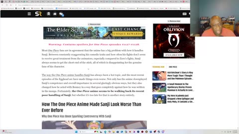 Too Late To Fix Sanji? Who Says He Needs Fixin'???