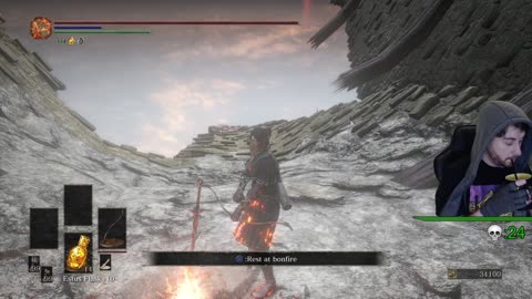 Bow with NO Lock-On or Precision Aiming (Dark Souls 3)