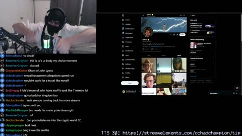 ChadChampion Factor: alt season here?!? blasting IQ drugs?!? jerking off meta.