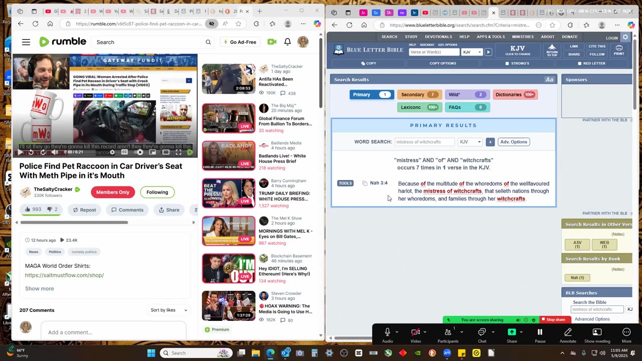 Edom is the new junkies WTF (lord come crash their party)