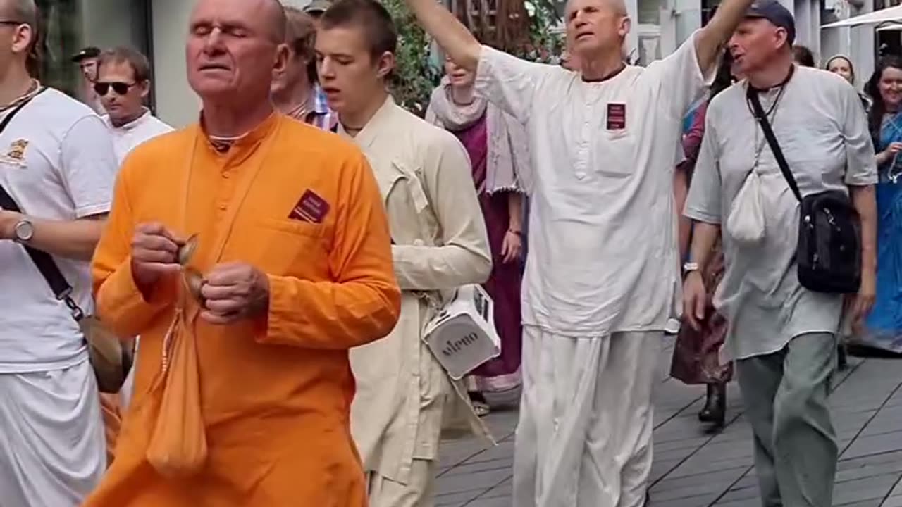 Harinam Sankirtan in Kaunas, Lithuania June 2025