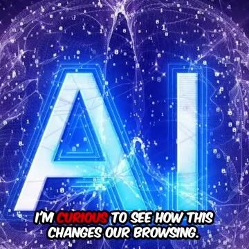 Revolutionizing Online Browsing #ai #technology #nextgenai #artificialintelligence #deeplearning