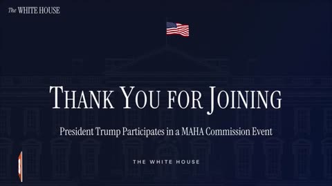 LIVE: President Trump Delivers Remarks at MAHA Event...