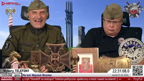 Wybory, TELEFONY. Wt. 22.4.2025r. W. Olszański, M. Osadowski Rodacy Kamraci NPTV.pl