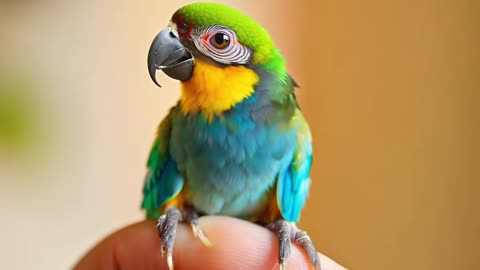 Cute Baby Parrot!!! #cute #cuteparrot #cutepets #shorts