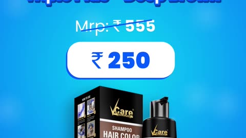 Hair Color Shampoo - Clearance Sale!!