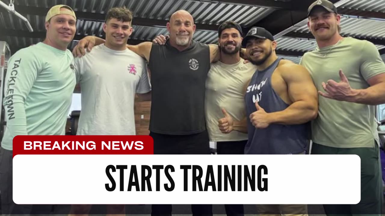 Goldberg Starts Retirement Match Training