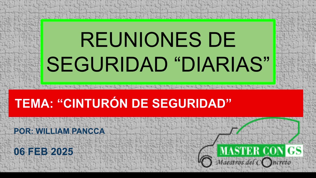 06 Feb 2025 - Cinturón de Seguridad