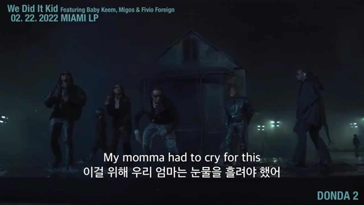 Kanye West FT MIGOS - We Did It Kid (LIVE) (DONDA 2)