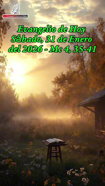Evangelio de Hoy Sábado, 31 de Enero del 2026 - Mc 4, 35-41