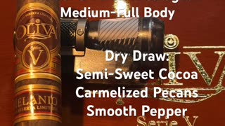 Oliva Serie V Melanio Edición Año 2025 5x54 Robusto Extra #Shorts #CigarOfTheDay #Short #CigarReview