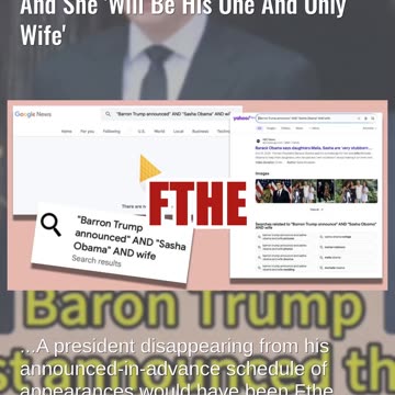 Fact Check: Barron Trump Did NOT Say He's Dating Sasha Obama And She 'Will Be His One And Only Wife'