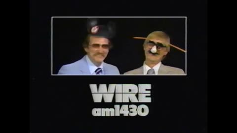 October 17, 1982 - WIRE Radio Indianapolis TV Commercial