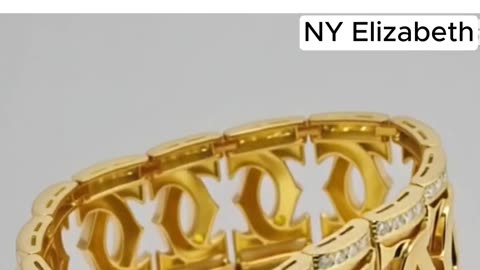 CARTIER ENTRELACÉS DIAMOND BRACELET – 18K YELLOW GOLD