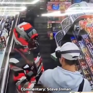 He just needed some personal space.