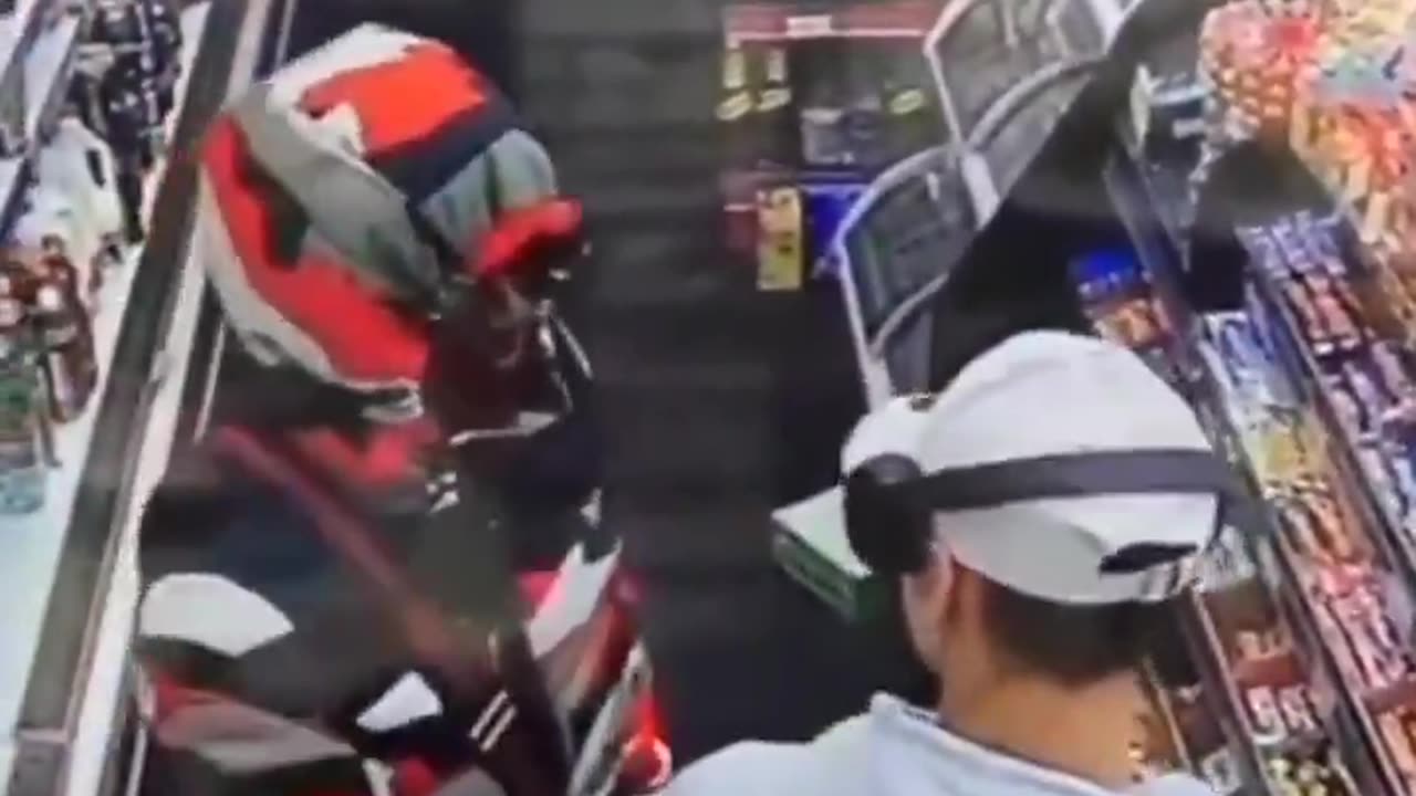 He just needed some personal space.