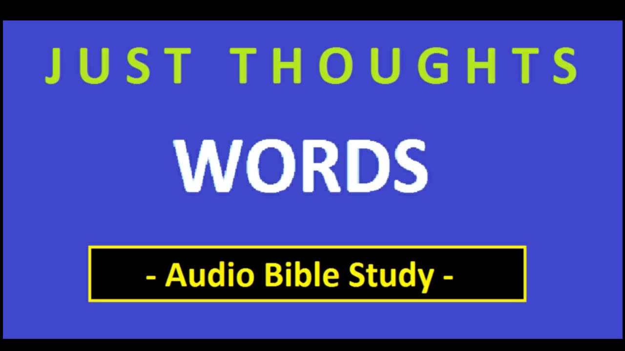 Just Thoughts - Words (2014) Retro