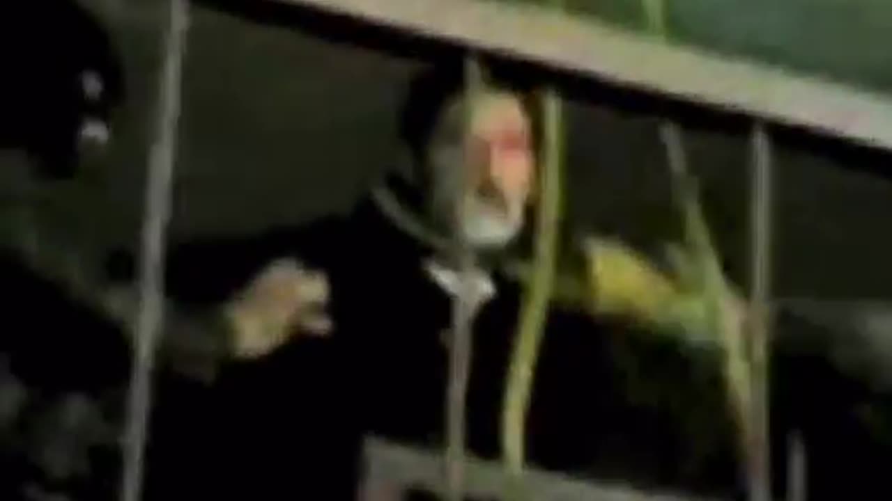 Footage filmed on a cell phone shows Saddam Hussein moments before his execution in 2006.