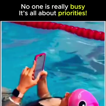 In today's fast-paced world, we often hear people say, "I'm too busy." But...