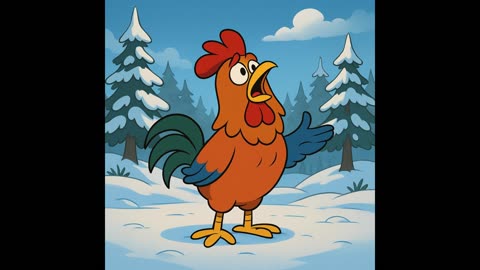 The Rooster Complains That No One Listens to His Songs in Winter - North Dakota Fairytales