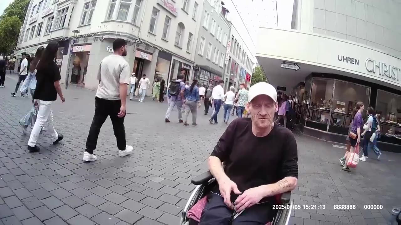 Szene: Axel auf dem Weg des HERRN.