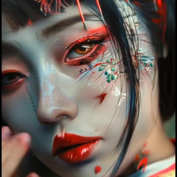 JAPANESE HORROR AI ART MOVIE