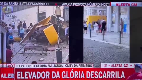 Portugal: At least three dead and about 20 injured in the crash of the "Gloria Lift"