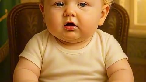 Viral Video Of Baby Trump Dropping Gems