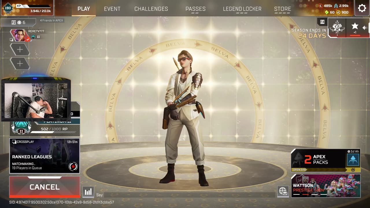 ranking on apex