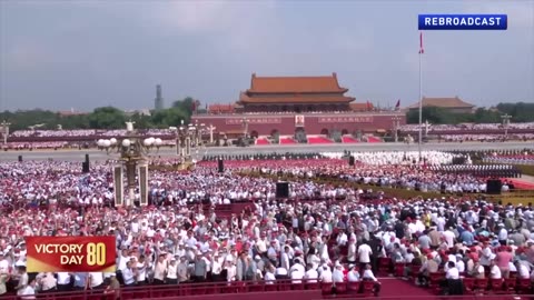 China's 2025 V-Day Military Parade in Beijing's Tiananmen Square on 9-3-2025 (full video)