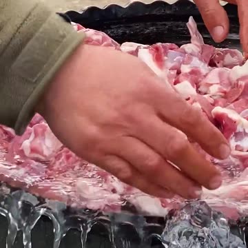 Chef Tavakkul's Signature Pilaf_ A Flavorful Blend of Greens & Meat